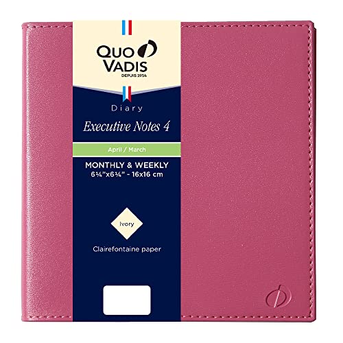 2022年 4月始まり 手帳 クオバディス ウィークリー ダイアリー ソーホー ローズ QUOVADIS qv60205ro