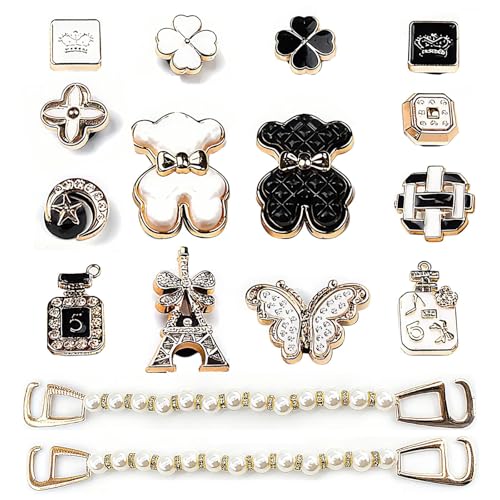 JOOTUEPO Charm Crocs, Decorazione Zoccolo, Charms Scarpa, Accessori Crocs, Ciondoli Decorativi per Scarpe, per Ragazze,...