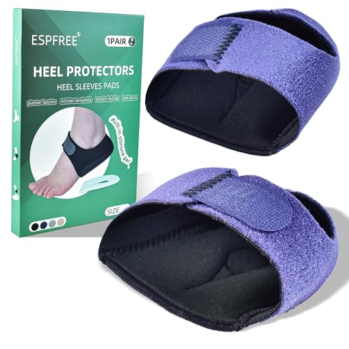 Image of Plantar Fasciitis Gel Heel Protectors Pain Relief Heel Cups for Women Men Heels Spur, Heel Inserts Cushion Pads for Heel Pain and Spur for Achilles Tendonitis Cracked Heels for Women and Men