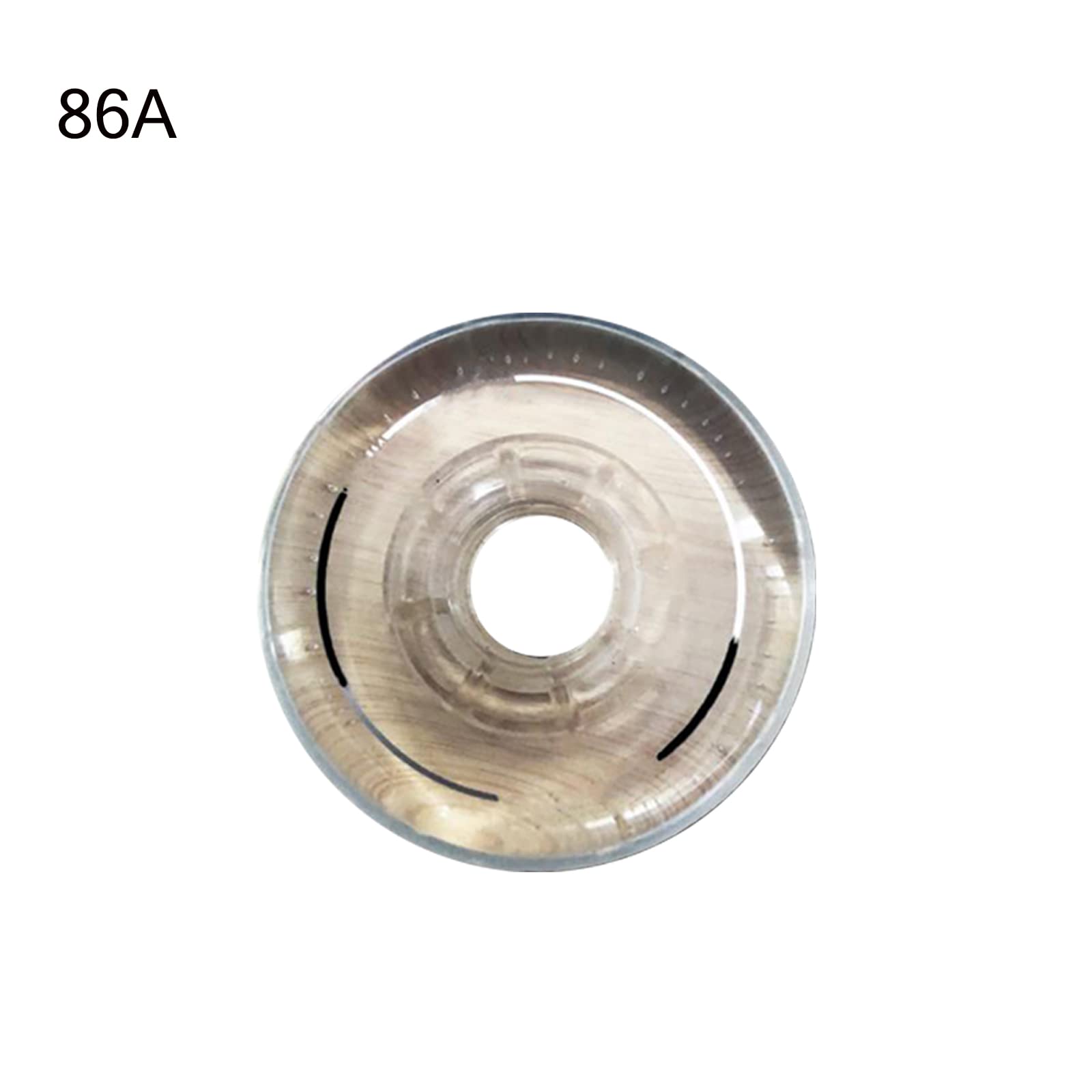 Genérico Ruedas de Repuesto para Patines en Línea Exterior Interior Ruedas de 8 Piezas 86A PU Speed Sin Rodamientos 76 mm 80 mm
