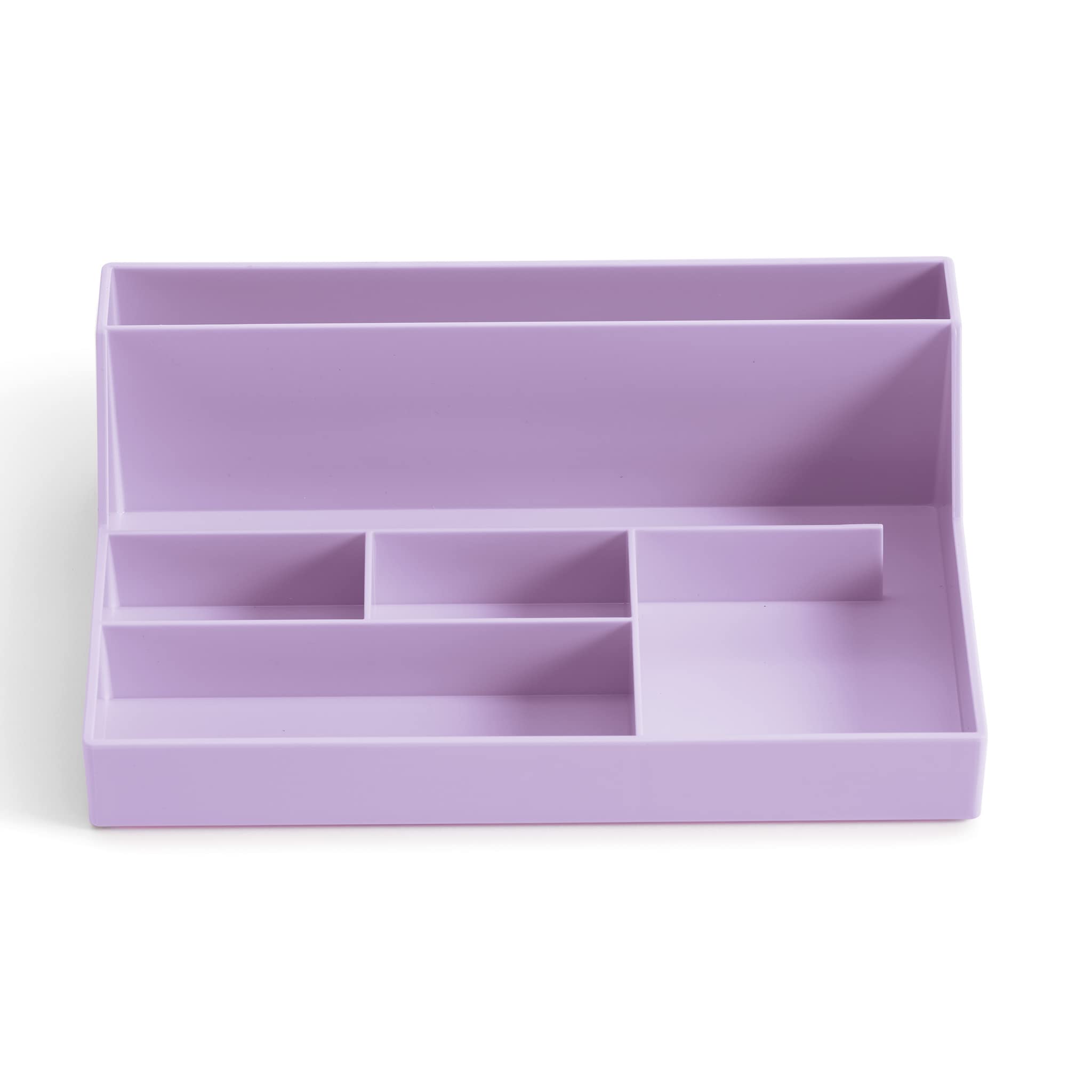 Miquelrius - Desk Organiser Tray Desk Organiser Size 250 x 175 x 72 mm Mauve, Malva - Image 2