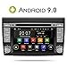 Produktbild Aumume Android 9.0 Autoradio für FIAT Bravo2007-2012 mit Navi Unterstützt Autoplay Mirrorlink Bluetooth DAB WiFi CD (met 16 GB kaart)