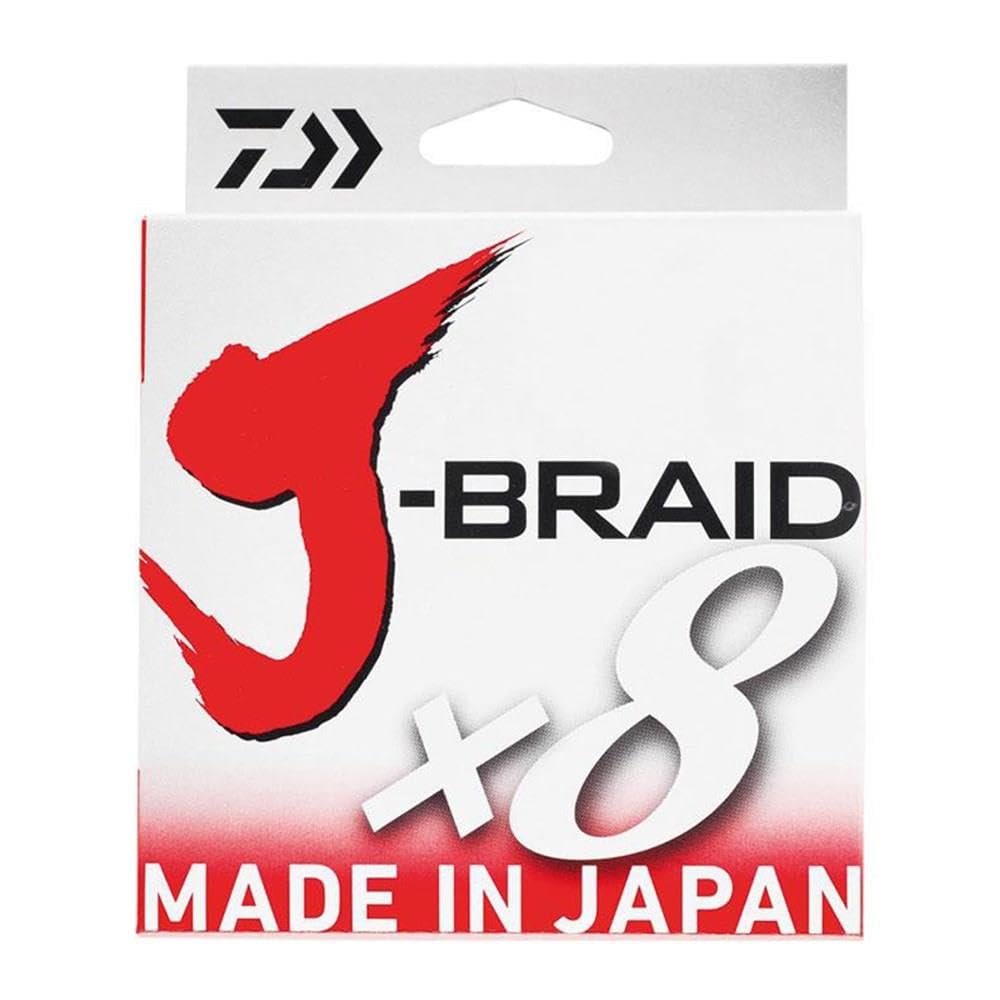 Daiwa J-Braid 8 Braid 0.18mm, 12,0kg/26,5lbs, 150m multicolour