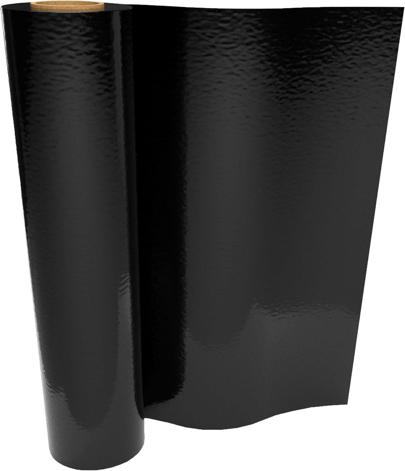 Baufolie Typ 200 schwarz – Abdeckfolie aus LDPE 4 m x 25 m – 4 Rollen (400 m²) extra starke, wasserdichte und reißfeste Schutzfolie für Innen- und Außenbereich