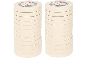 3M Highland Economy Masking Tape: Essential Painter's Tool for Crisp Lines and Smooth Finishes