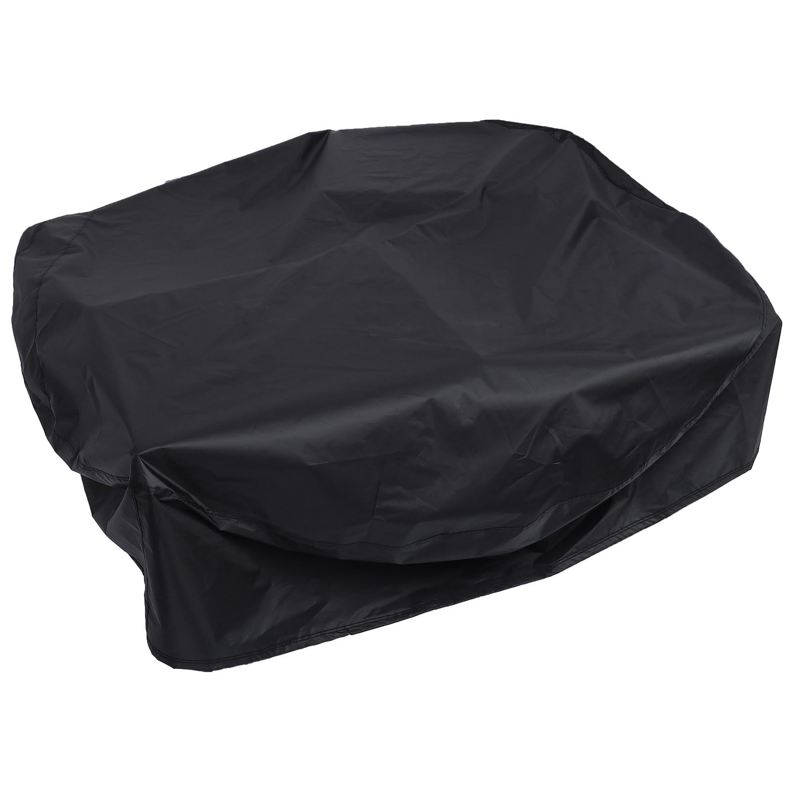 Cubierta Resistente al Viento y Fácil de Instalar de Tela Oxford Negra para Piscina Redonda Adecuado para Protección al Aire Libre de Bañeras y Spas