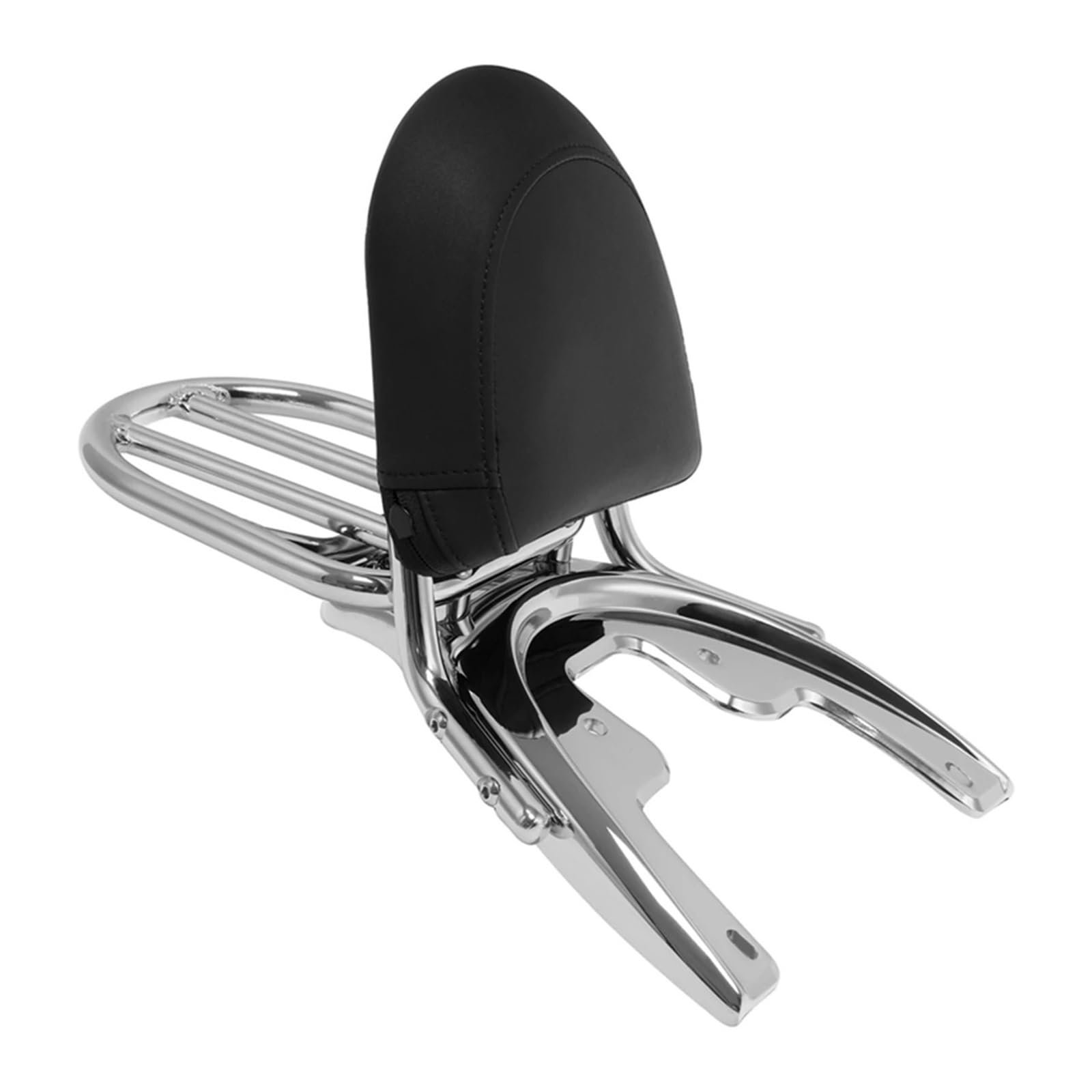 drążek Sissy z bagażnikiem Pasuje do Harley v-rod VRSCA VRSCB VRSCD 2002-2006 VRSCSE 2005 oparcie bagażnik Sissy Bar płyta bazowa(Chrome)