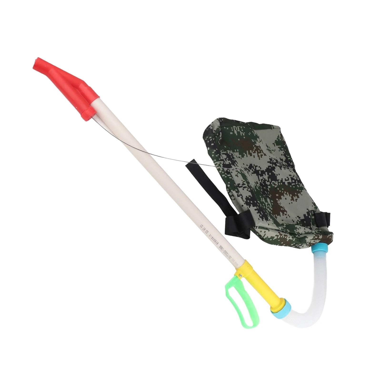 Strumenti per Semina Piantatrice con manico flessibile, spandiconcime manuale con borsa, strumento per semina per mais, verdure, alberi da zucchero Strumenti Agricoli