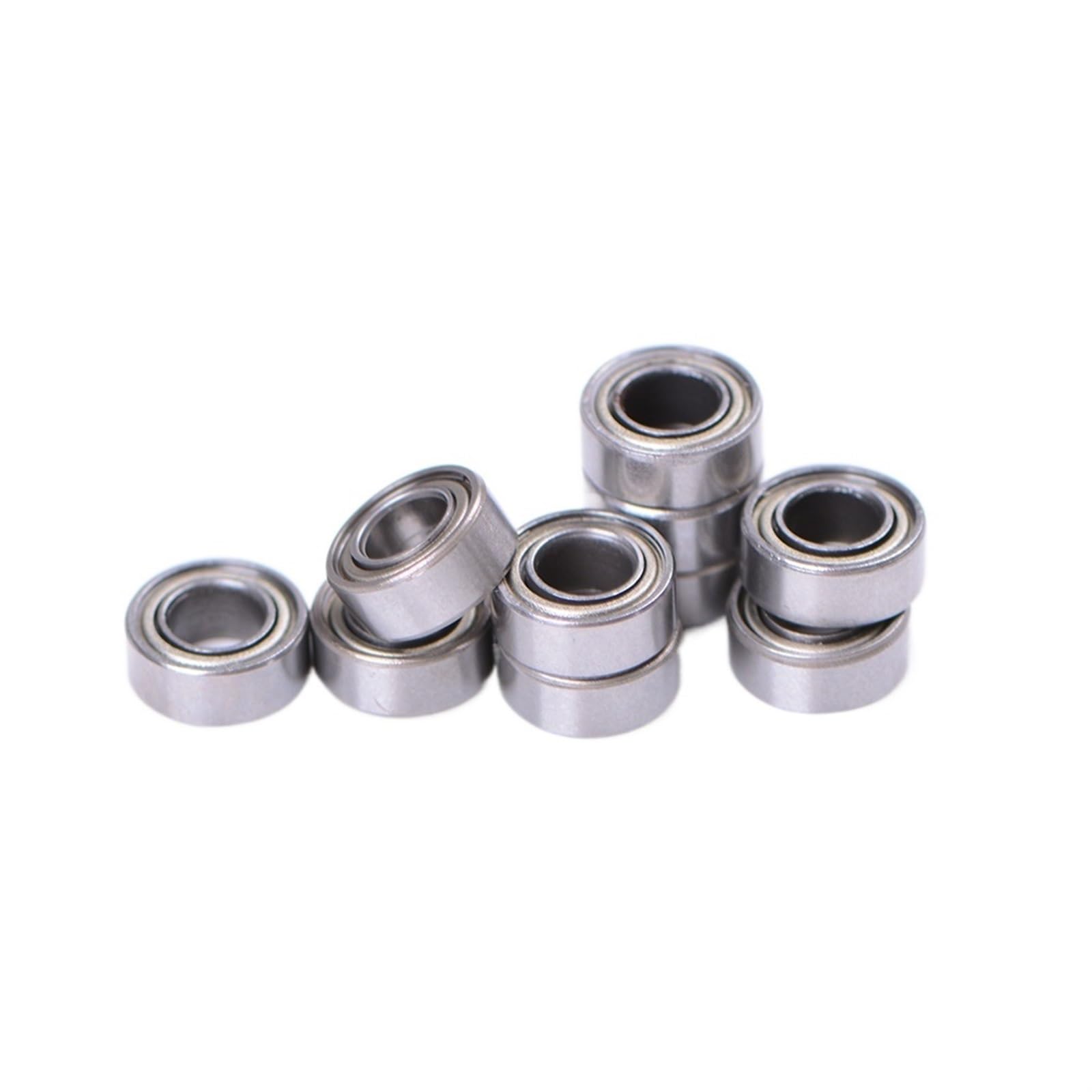 VSPPJYFG Bimetal Seal Shield Micro deep Groove Bearing 10pcs MR105ZZ 5x10x4mm Miniature Ball Bearings Rubber Sealed Ball Bearing