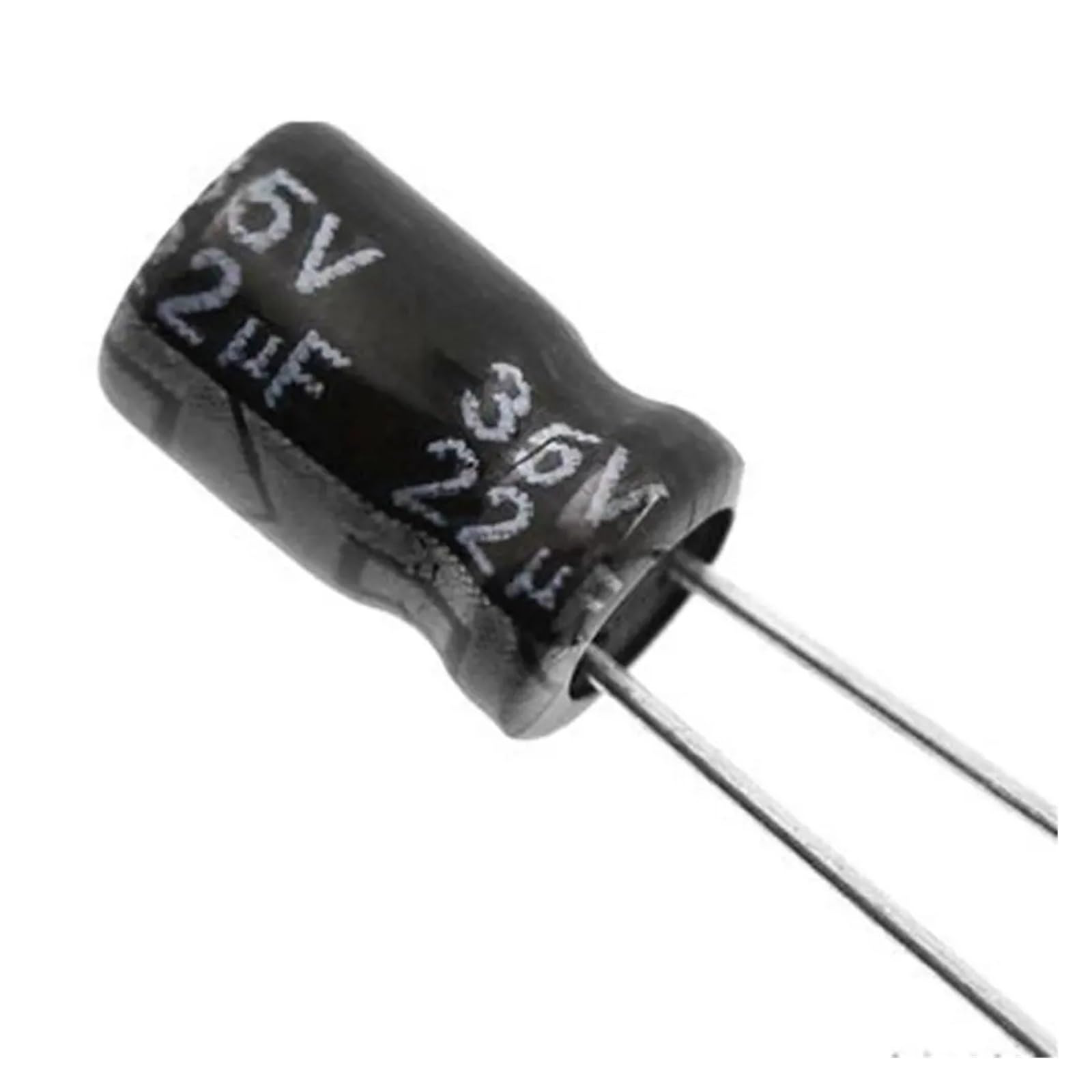 ICXLPMC 50pcs 22uF 35V 22MFD 35Volt 5 * 7mm Aluminum Electrolytic Capacitor Radial 22mf35v 22uf35v 35v22mf 35v22uf