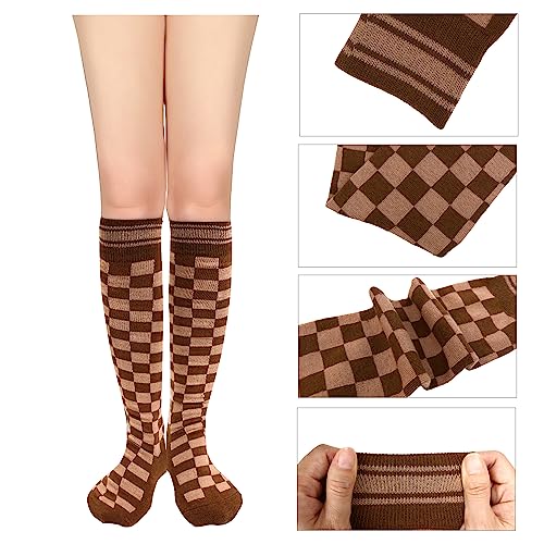 Benefeet Sox Knee High Socks for Women Girls Patterned Long Tube Socks Athletic Casual Cotton Stockings 6
