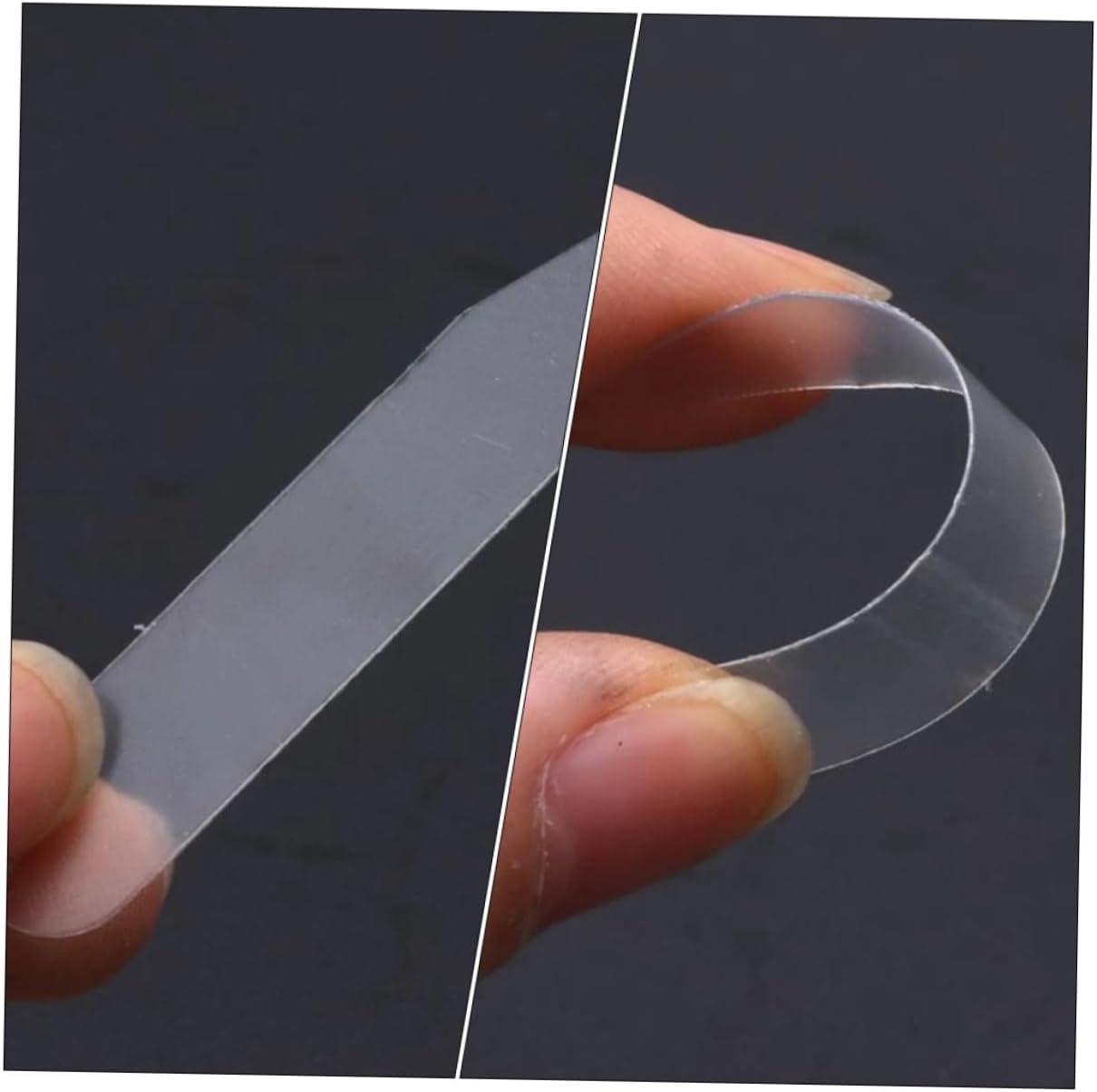 Gatuida 900pcs Transparent Collar Stays for Men and Women Pet Material Suitable for Dress Shirts and Casual Wear