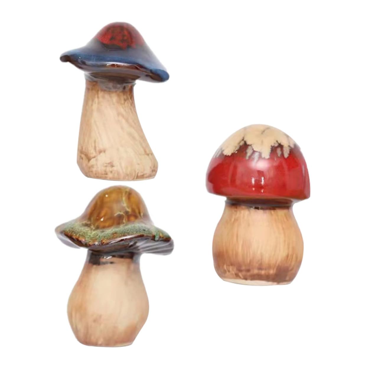 SUPVOX Small Mushroom Flower Pot