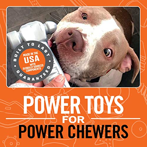 BULLYMAKE - The Hammer - Nylon Chew Toy - Made in USA, gray - Image 4