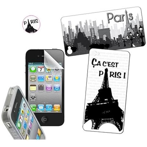 Omenex City NY 730733 Decorative Kit for iPhone 4 / 4S Cover
