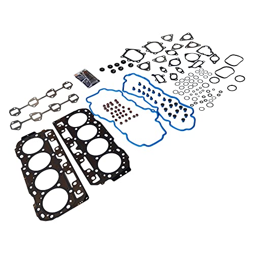 Image of Partsflow Diesel Head Gasket Set 0.037 Thick For Chevy Silverado 2500 HD For Chevy Silverado 3500 For GMC Sierra 2500 Hd For GMC Sierra 3500 6.6l 400cid V8 Diesel Ohv Turbocharged 32V, Vin inch1, 2 inch