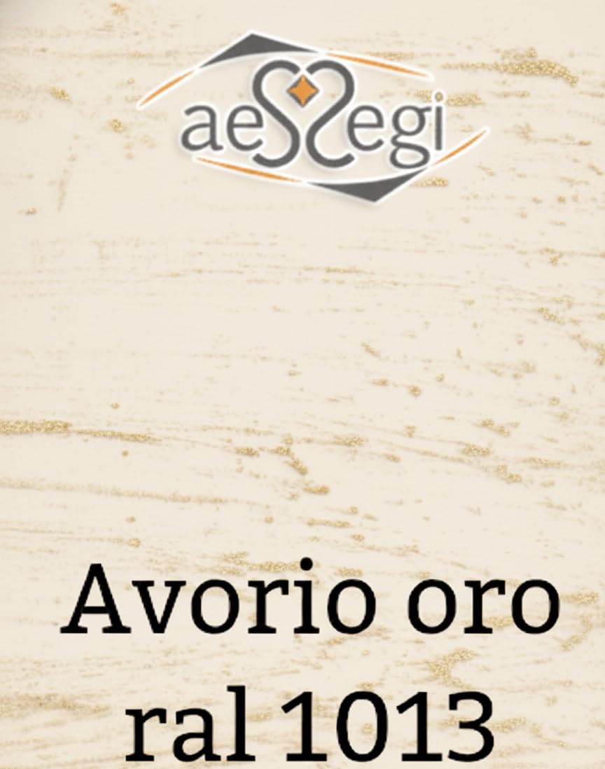 AESSEGI Divano letto in ferro battuto Sogno (Avorio sfumato oro)