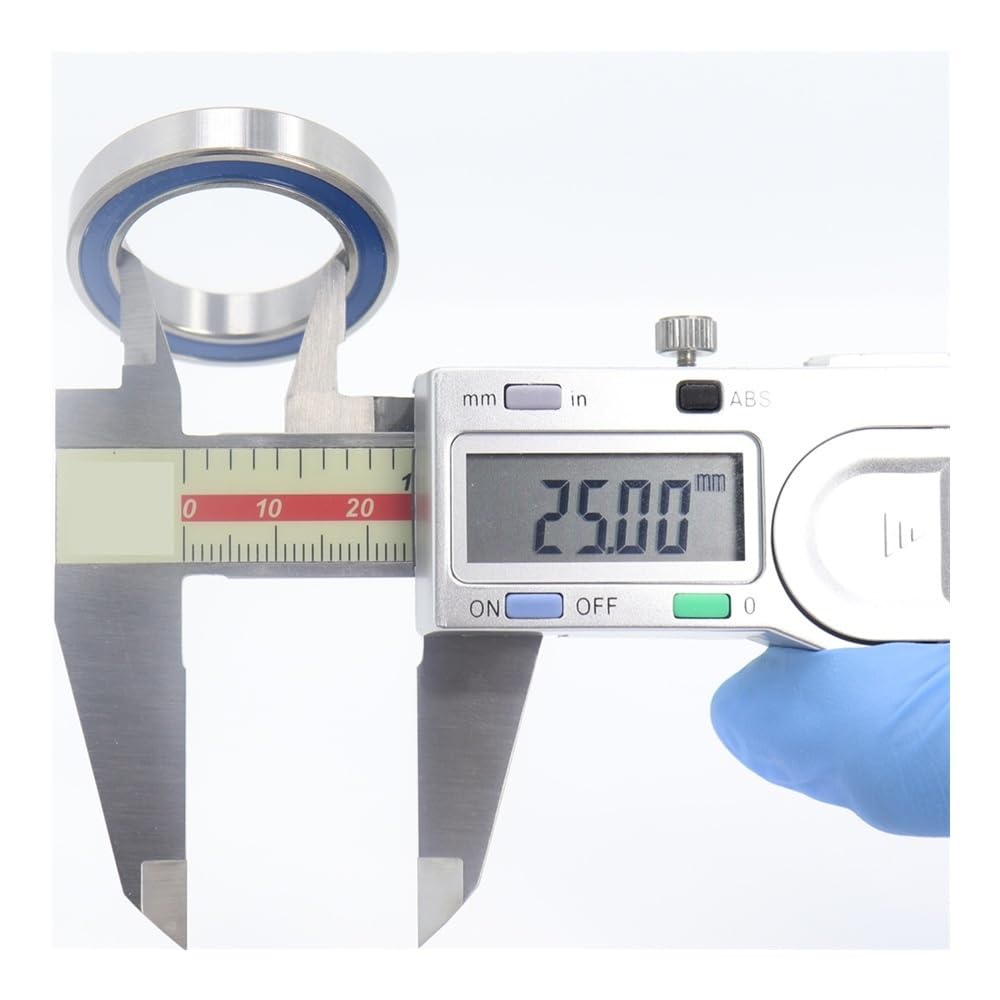Kit roulement direction Roulement MAX 6805 2RSV, 25x37x7 Mm, 4 Pièces, Boules Complètes C2 Réparation Pivot Vélo, Roulements 2RS RSV 6805-2RS 6805LLU
