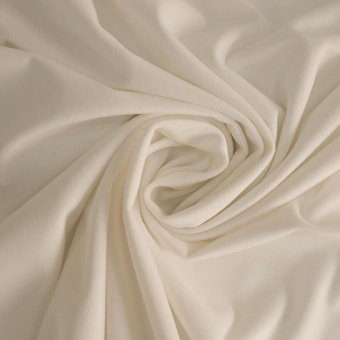 Tessuto Velluto Filumi Velto - 3m Larghezza, Colore Crema, Per Tende E Tappezzeria - Foto 6