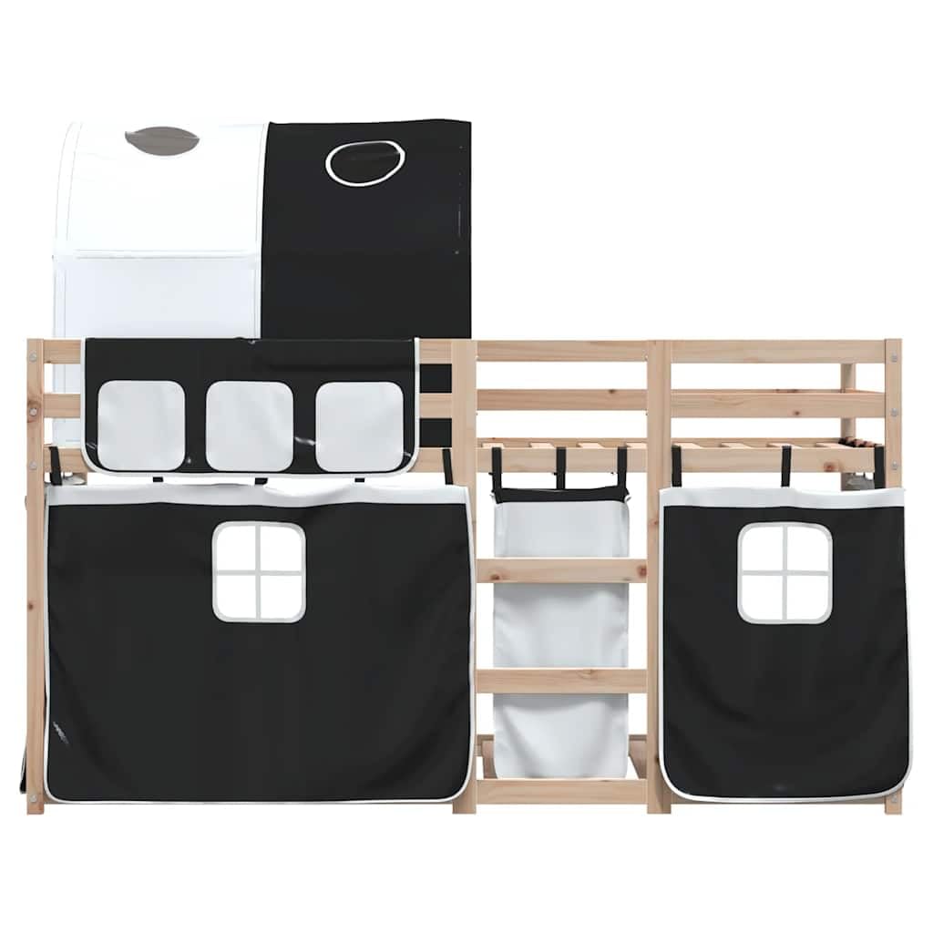 Générique Lit superposé sans Matelas 90x200 cm Bois de pin Massif,3283982