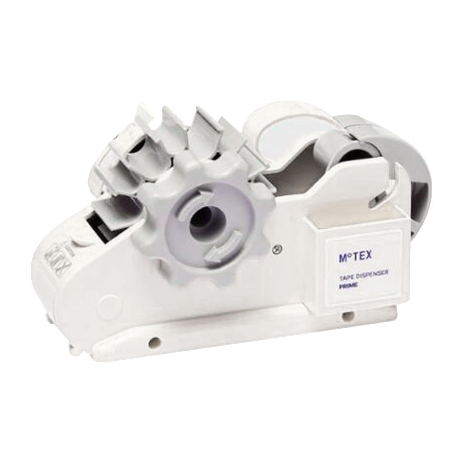 MagiDeal Distributore di nastro adesivo Dispenser di nastro adesivo termico Distributore di nastro adesivo portatile da scrivania Taglierina per nastro adesivo, Bianco