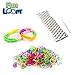 Produktbild Fun Loom Starter-Armband-Set inkl. 600 Bändern, Knüpfrahmen und -nadel