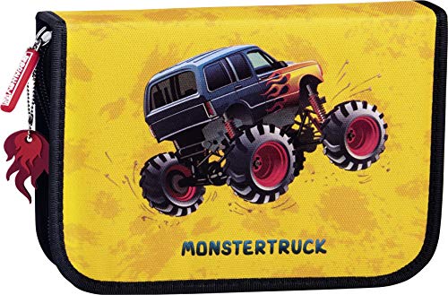 Preisvergleich Produktbild Baier & Schneider Schüler-Etui Monstertruck 2 Klappen