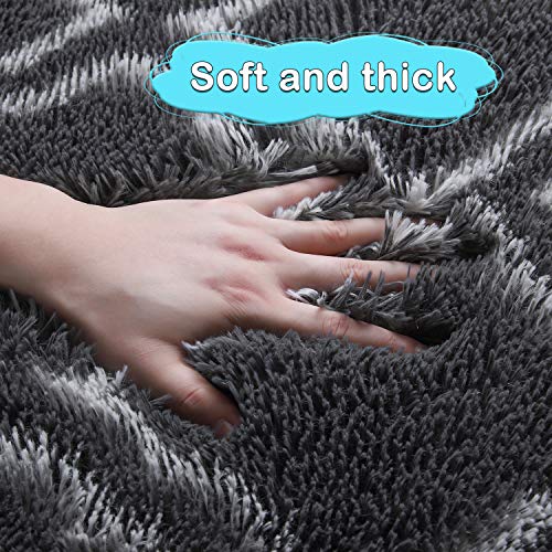 image for Flover Soft Indoor Large Modern Area Rugs Shaggy Patterned Fluffy Carp