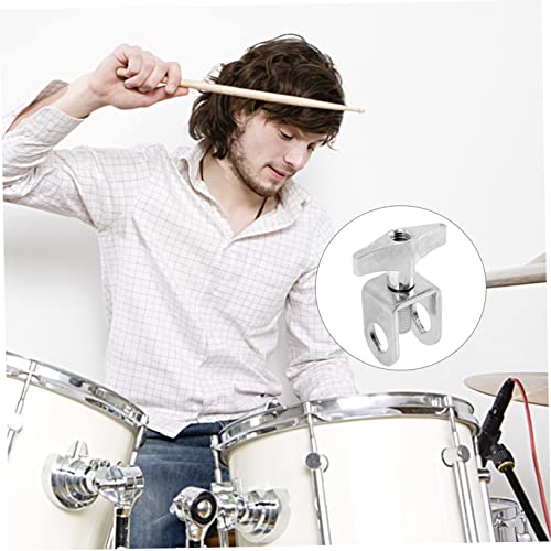 Soporte Ajustable para Cowbell Abaodam para Extensión de Batería con Clip de Montaje para Bombo miniatura 7