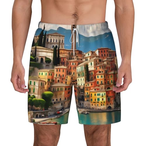 Short de bain respirant homme séchage rapide pour le surf d'été