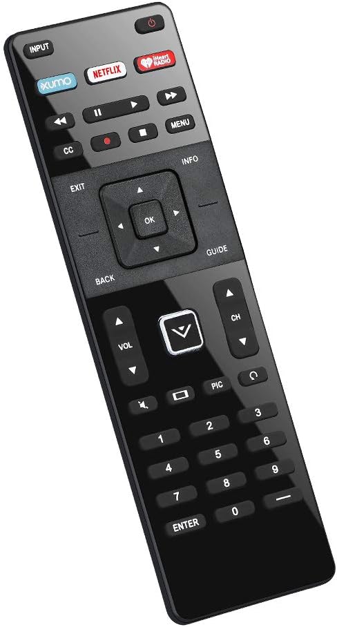 Replacement Remote for Vizio Smart TV Remote XRT-122 and Vizio Smart TV 4K UHD HDR HDTV SmartCast Internet D E Series LED LCD 24 28 32 39 40 43 48 50 55 58 60 65 70 inch TV