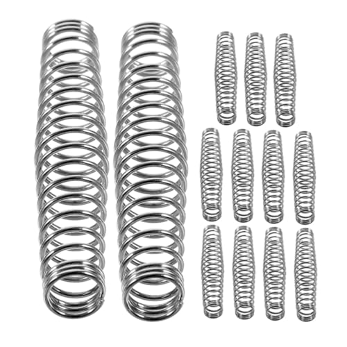SHINEOFI 12 piezas Resortes de Precisión para Tijeras de Podar Acero Inoxidable Resistente Compatibles con Tijeras de Jardín y Recorte Duraderos y Silenciosos para Uso Prolongado