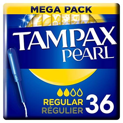 Tampax Pearl Super Tampons Applicator, 18 Tampons