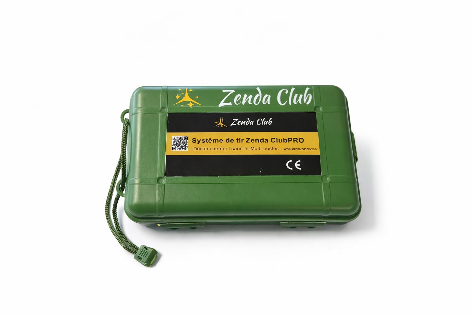 zenda club Kit disparador de fuego de artificio 4 canales - Sistema de encendido inalámbrico recargable - Mando a distancia 50-100 m - Activación rápida para mecha, fumigos, fuentes