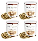 Nutristore Freeze-Dried Sausage Crumbles (4-pack) | Emergency Survival Bulk Food Storage | Premium Quality Meat | Perfect for Lightweight Backpacking/Camping or Home Meals | USDA Inspected