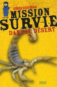 Paperback Mission Survie dans le désert [French] Book