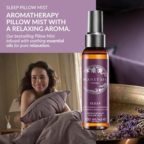 Avon Planet Spa Sleep Pillow Mist 100ml | Relaxing Aroma | Infused With French Lavender | To Help With a Good Night’s Sleep | Cruelty Free - Image 3