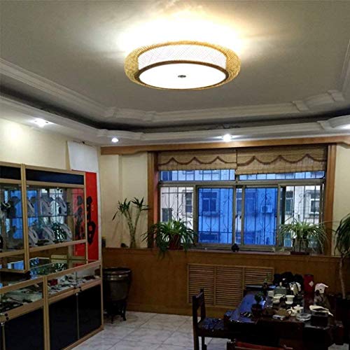 Lustre en bambou exquis pour éclairage chaleureux home hotel