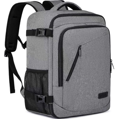 40x30x20 Ryanair EasyJet Eurowings Wizz Air Sac à Dos Voyage Cabine Avion 24L Bagage à Main avec USB Charging Port Sac à Dos Ordinateur Portable 14 Pouces...