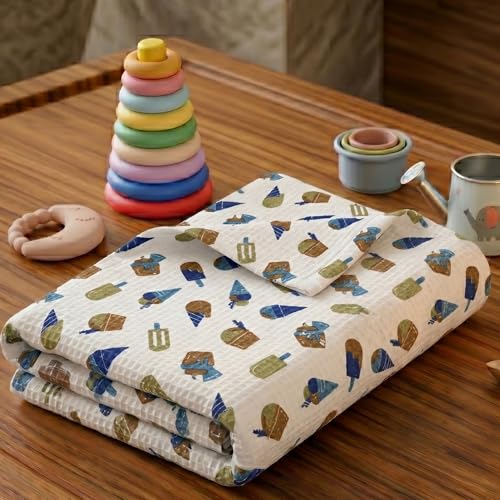 Image of Mafatlal Coo Coo 100% Cotton Kids Bath Towel (147x73 cm) | 250 GSM | Soft, Lightweight & Quick-Dry | Fun Cartoon Print | Multicolor | Perfect for Everyday Use | Pack of 1
