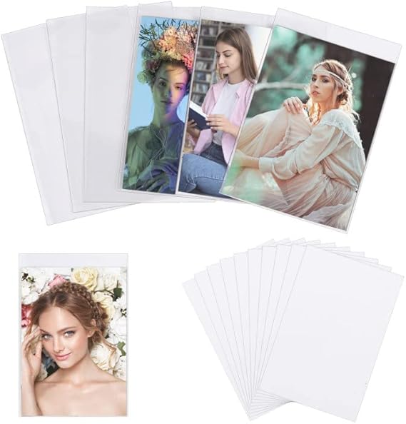 200 Pack Photocard Sleeves, 58*89mm Kpop Photocard Sleeves Ultra Clear
