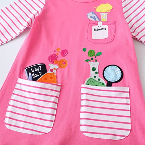 Youlebao Toddler Girl Clothes Long Sleeve Autumn Winter Girls Dresses for Kids 2-7 Years4
