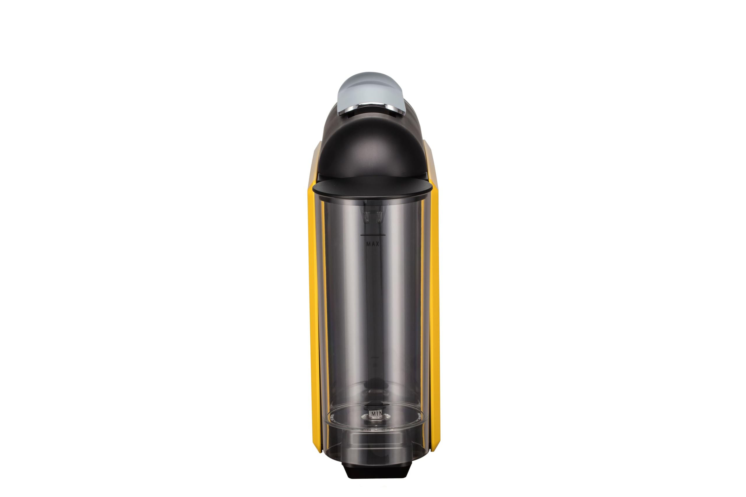 Delta Q Mini Qool Amarilla - Máquina para Cápsulas Delta Q | Compatible con cápsulas Delta Q, diseño ultracompacto, depósito 0,6L, almacenamiento para 7 cápsulas usadas