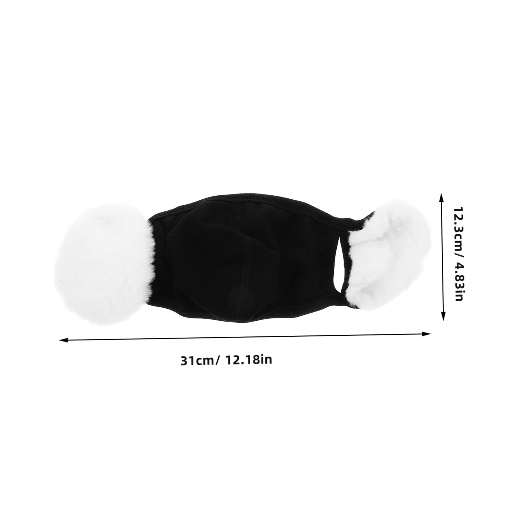 LIOOBO Pattern Face Mask 3d Ear Muffs for Women Men Winter Riding Cycling Hiking