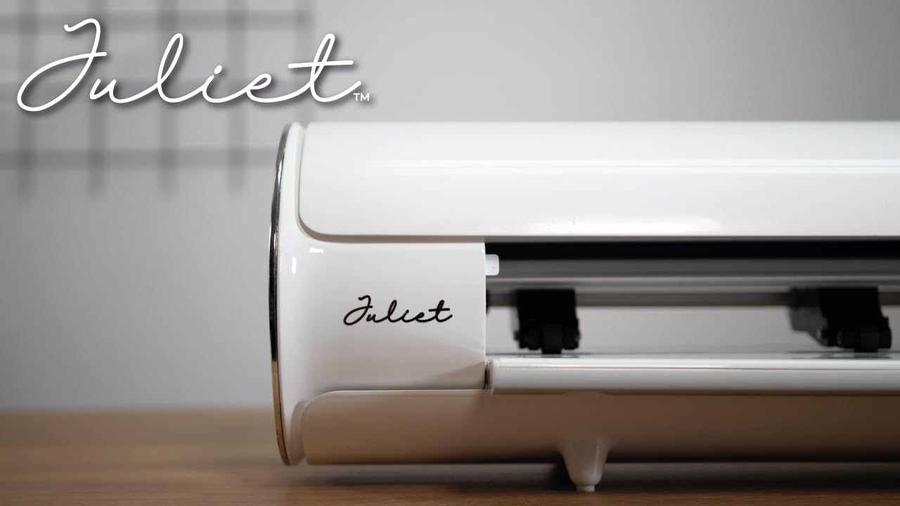 Siser Juliet® Plotter da taglio ad alta definizione – Con una luce di 30cm, Juliet taglia materiali sia con che senza il tappetino incluso (30x30cm).