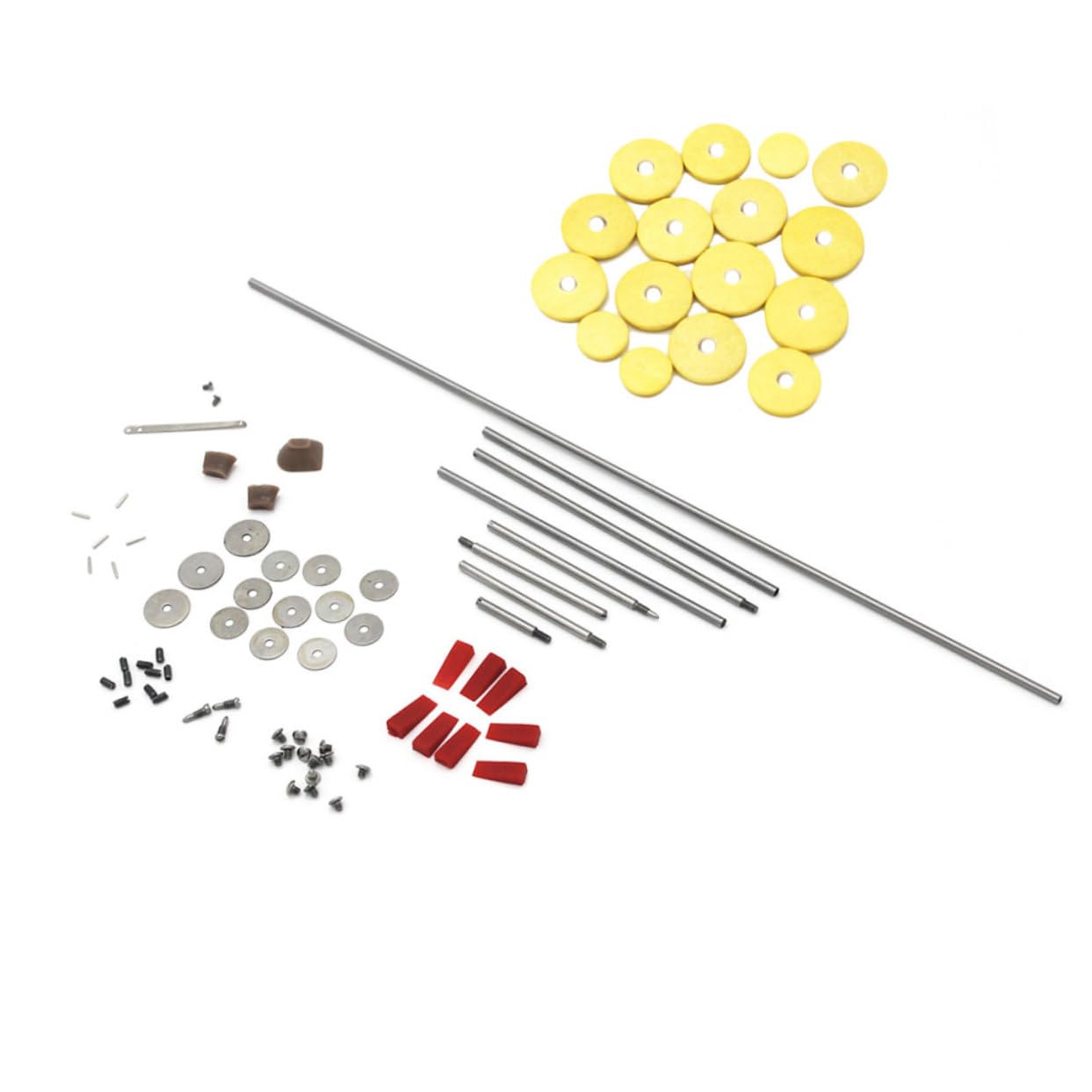 HEMOTON Flute Sound Hole Repair Parts Complete Tool Set Instrument Repair Kit Easy to Use