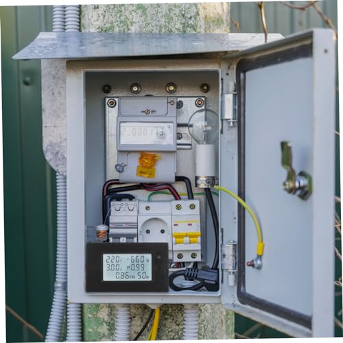 Moniteur de tension et d'électricité avec écran LCD multifonction - 4