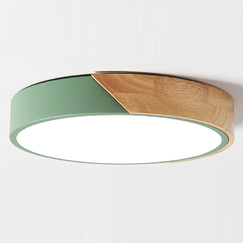 Plafonnier LED graduable 3 couleurs avec abat-jour minimaliste chic - 8
