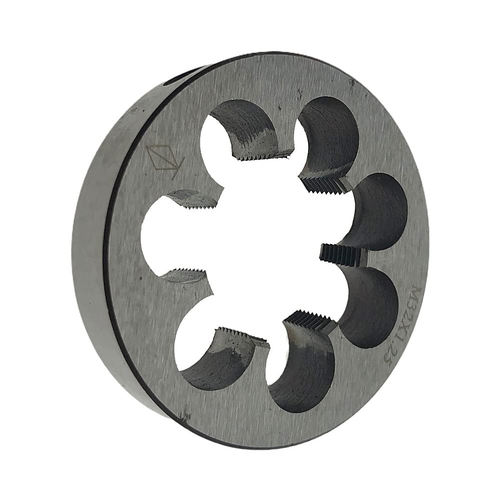 M32 X 1.25 Thread Die Right Hand M32x1.25 Metric RH Threading Cutting Tool Machine Die HSS Straight Fluted M32X 1.25 Die