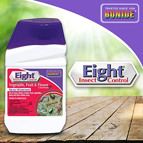 Bonide Eight Insect Control, Vegetable, Fruit & Flower 16 oz Concentrate - image 2